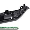 GRAND ORANGE Front Bumper Upper Grille Assembly Compatible with 2020