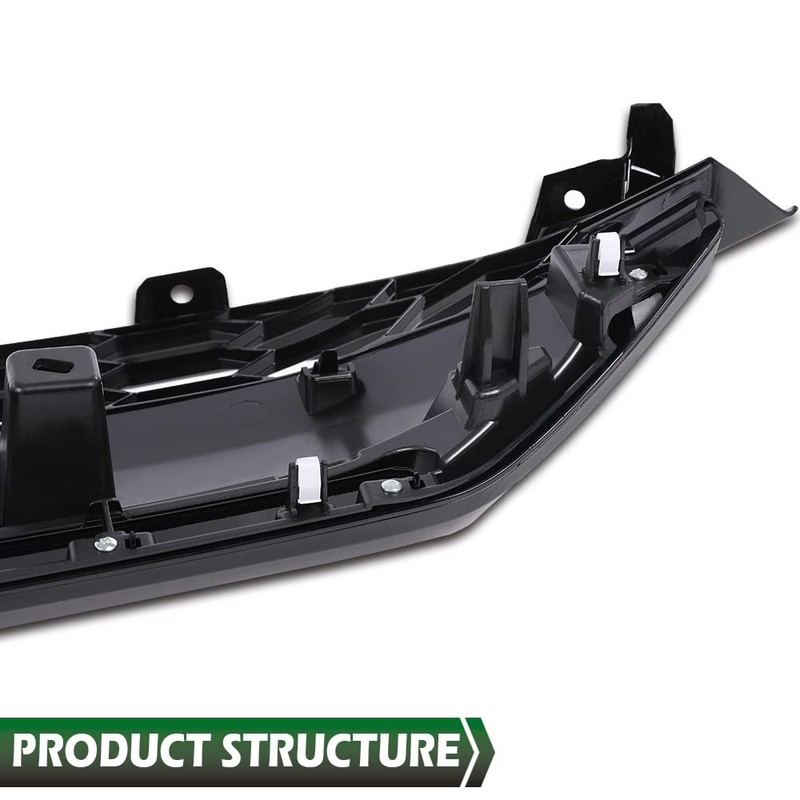 GRAND ORANGE Front Bumper Upper Grille Assembly Compatible with 2020