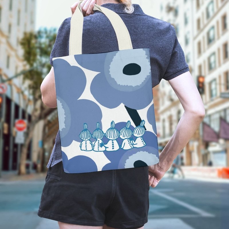 THEBEASTPIE Moomin Little My Tote Bag, A4, Canvas Bag, Shopping