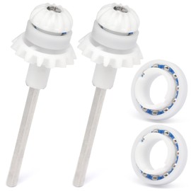 Lisnhlin 2Pack Pool Cleaner Tune-up Kit with Drive Shaft Assembly R0525100 & Engine Wheel Bearing R0527000 Compatible with Zodiac Baracuda Elite MX6 MX8 MX6EL MX8EL Suction-Side In-Ground Pool Cleaner