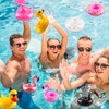 Sonarun 50 Pack Inflatable Drink Holders Float Toy Inflatable Pool