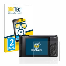BROTECT Screen Protectors for Sony ZV-1 / ZV-1A Ultra Clear Pack of 2