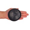 SKIR'CO (2 pcs) Fence Post Caps, Round 76 mm Grey