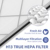 Pulluty HE401 Replacement Filter for Shark Air Purifier 4,HE400 HE401