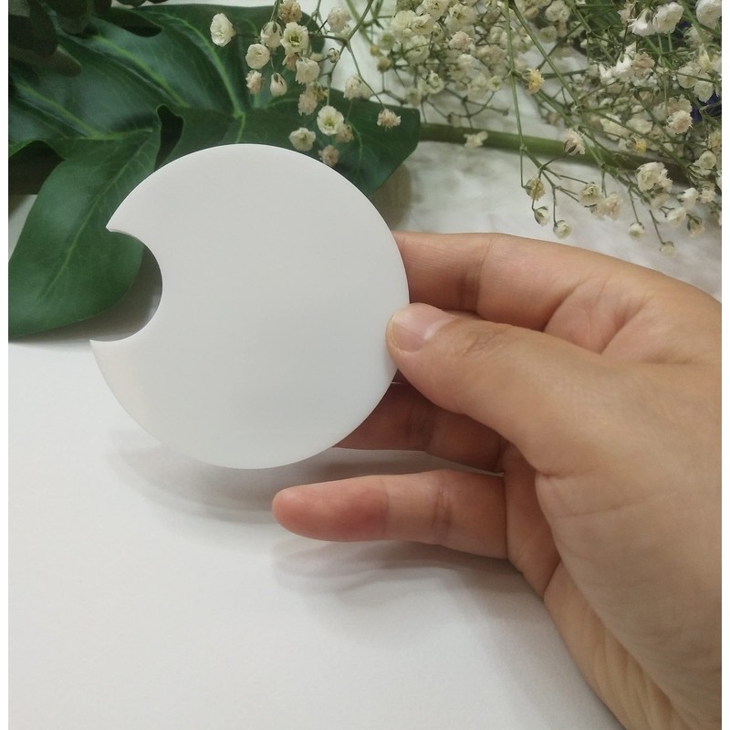 Juego de 10 posavasos de acrílico para coche, decoración de