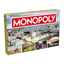 Top Trumps USA Fresno, CA Monopoly Board Game - New & Sealed