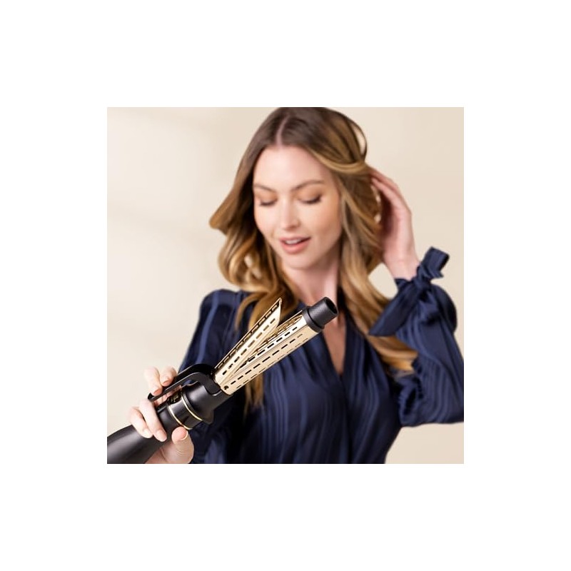 Hot Tools Pro Artist One-Step Secadora y Rizadora Oro 24K