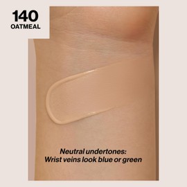 Revlon Liquid Foundation, ColorStay Face Makeup for Combination & Oily Skin, SPF 15, Medium-Full Coverage with Matte Finish, 140 Oatmeal, 1 Fl Oz