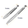 Z GRILLS Stainless Steel Tongs Set 2 Packs with Heat