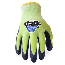 HexArmor Cut-Resistant Puncture-Resistant Rubber Latex Palm Knit Work Gloves | Helix® 2061 | Medium
