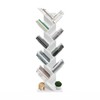 Furinno Tree Bookshelf 9-Tier Floor Standing Tree Bookcase, White