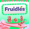 Fruidles Strawberry Gummy Drops Candy, Delicious Sugar Coated Fruit Flavors