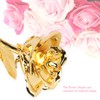 Long Stem Rose Gifts Dipped 24K Real Artificial Flower with