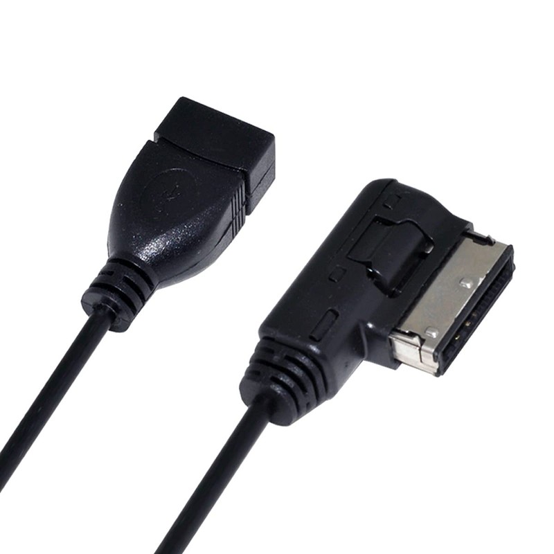 cablecc メディアイン AMI MDI USB AUXフラッシュドライブアダプターケーブル 車 フォルクスワーゲン 2014 A4