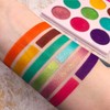 Juvia's Place Palette The Zulu - Turquoise, Red, Purple, Shades
