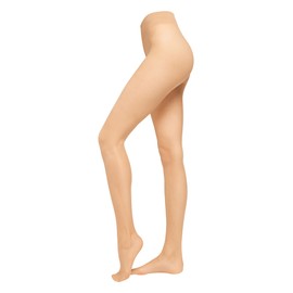 CALZEDONIA Woman's 8 Denier Resistant Sheer Tights in Nude, Size M
