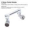 Universal Faucet Extension Aerator 1080 Degree Rotating Robotic Arm Faucet