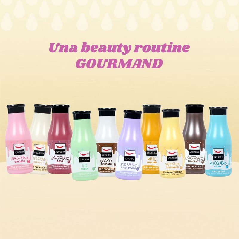 Aquolina Vanilla Gourmand. Creamy, lightweight foam bath that is quickly