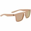Dragon Men's Drac Rectangular Sunglasses, Matte Seashell/Ll Rose Gold Ion,