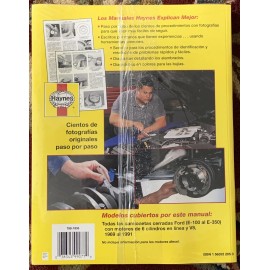 Haynes Publications FORD Vans CAMIONETAS CERRADAS 1969 - 1991 ESPANOL REPAIR MANUAL HAYNES 99077