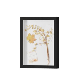 DEMAIKE 11x14 Shadow Box Frame Display Case with Real Glass, 3D Picture Frame for Memorabilia, Crafts, Photos, Wedding (Black)