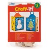 Baker Ross AX557 Christmas Lanterns Made of Wood Craft Set