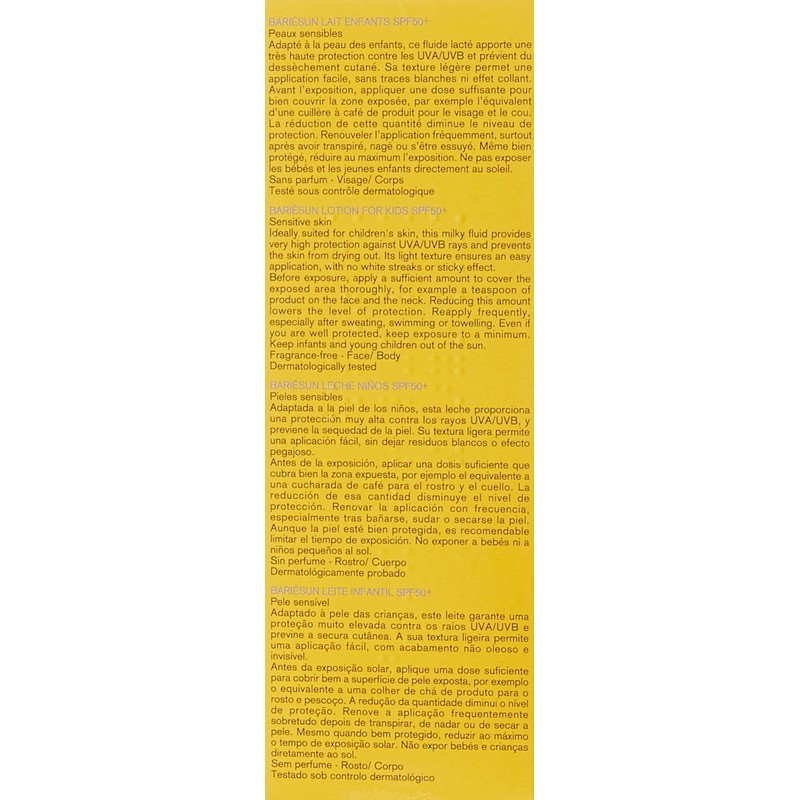 Bariésun Lotion Very High Protection Spf50+ 100 ml