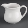 Olympia Athena Hotelware White Milk Jugs 170ml / 6 ounce,