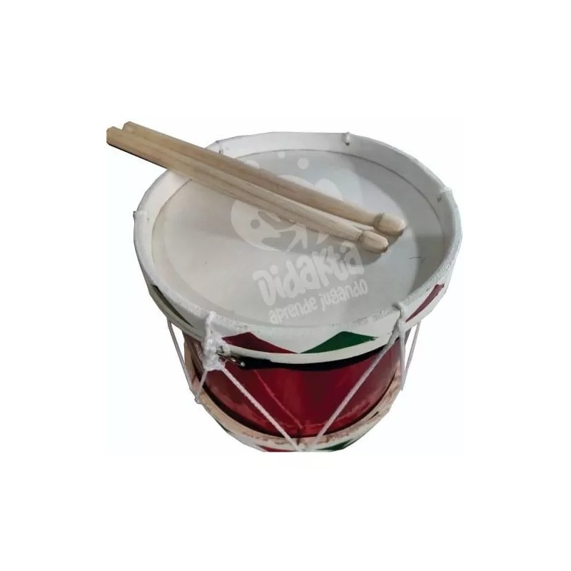 CASTILLO DIDÁCTICO Kits De 4 Tambores De Madera Mediano De