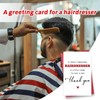 Thank You Card for Hair Stylist Hairdresser Appreciation Gifts for
