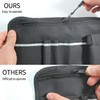 Wheelchair Side Organizer Storage Bag with Cup Holder and Reflective