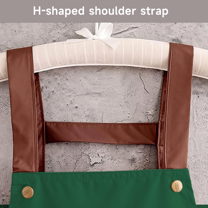 RTRTGS 1 Pack Apron, Waterproof Cooking Apron with Pockets, Adjustable
