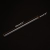 sourcing map Borosilicate Glass Stirrers with Both Ends Round for