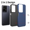 WODAF for TCL K32/K33 5G Case, with Screen Protector, Dual