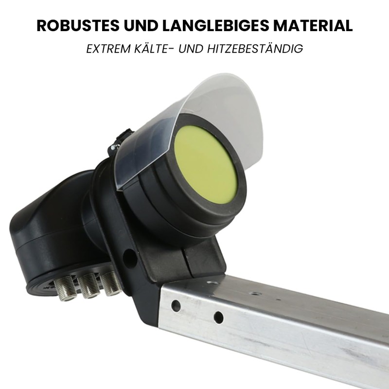 Zehnder Quattro LNB + Weather Protection Cover, with LTE Sun
