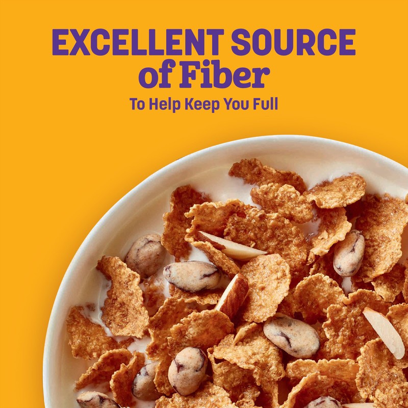 Raisin Nut Bran Cereal, High Fiber Cereal, Made with Whole