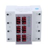 3 Phase DIN Rail Voltmeter, CHLT 63 Digital LCD Display