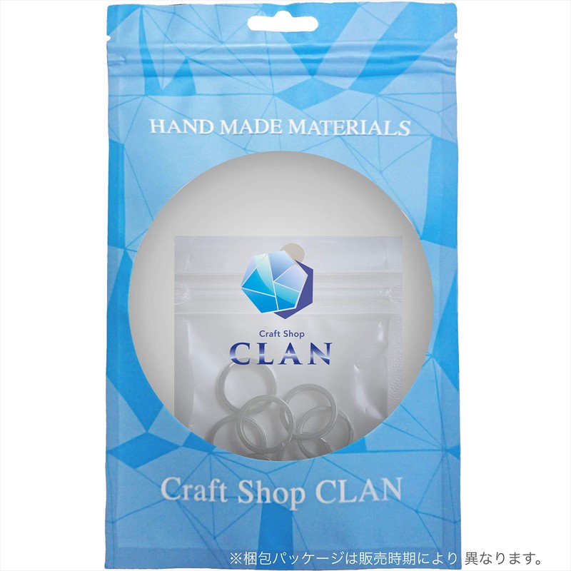 [Clan] Titanium Key Ring Set, Lightweight, Rustproof Key Ring (Diameter