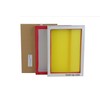 Aluminum Screen Printing Screens, Size 10 x 14 Inch Pre-Stretched