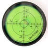 Metal Large Spirit Bubble Level (Green) 60mm Diameter, Degrees, Circular,