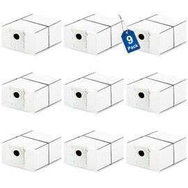 9 Pack Dust Bags Replacement for ECOVACS DEEBOT X8 Pro Omni/T50 Max/T50 Pro/T50 Omni/T50 Pro Omni/T50 Max Pro Omni for Yeedi S14 Plus Vacuum Cleaner, Large Capacity Dirt Disposable Vacuum Bags