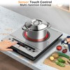 Noxton Portable Electric Stove 110V, 1800W Single Burner Electric Cooktop,