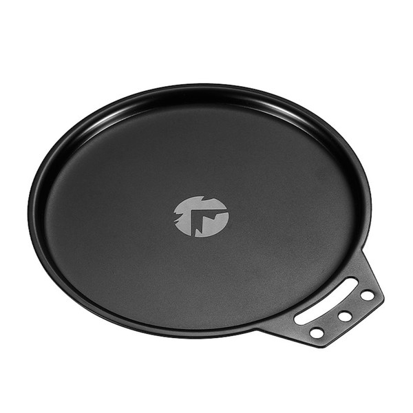 CAMPING MOON BKS-SG Shera Cup Lid t1mm Stainless Steel 304 Board Material φ4.7 inches (12 cm), Black Gear