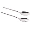 IMEEA&reg; 2-Piece 10inch Heavy Duty 18/10 Stainless Steel Salad Spoon