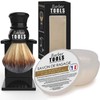Kit da barba | Pennello da barba con supporto +