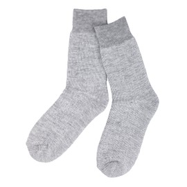 Miracle Warming Socks | Knee-high (Thick - Free Size, Gray)