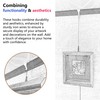 Picture Hanging Kit – Picture Rail Hooks with 12 of