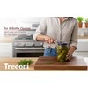 Tredoni Jar & Bottle Opener, Easy Wrench Grip/Tighten Lid Opener,