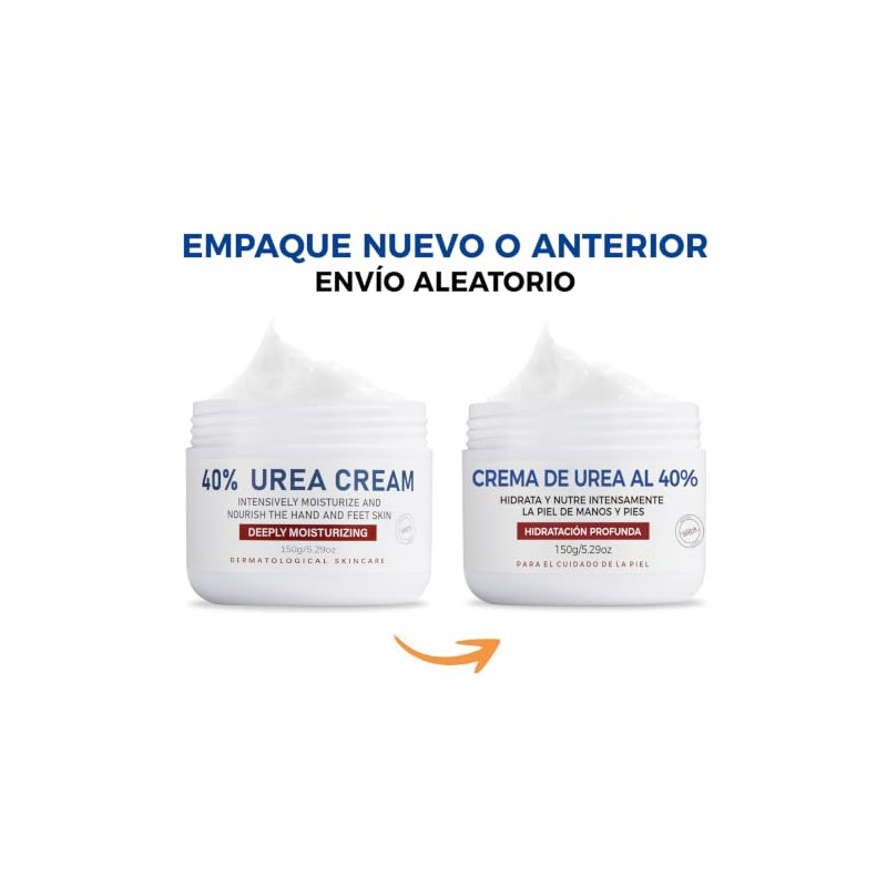 OUKEYA Crema de Urea 40% con Glicerina y Vitamina E