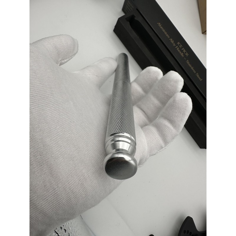 Stainless Steel Ice Pick with Safety Cover, Pick Tool for